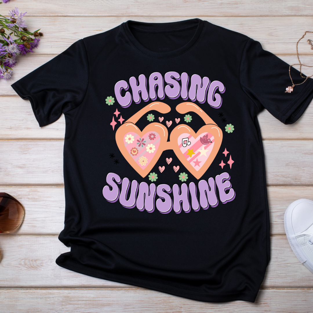 Chasing Sunshine TRANSFERT UV DTF/DTF