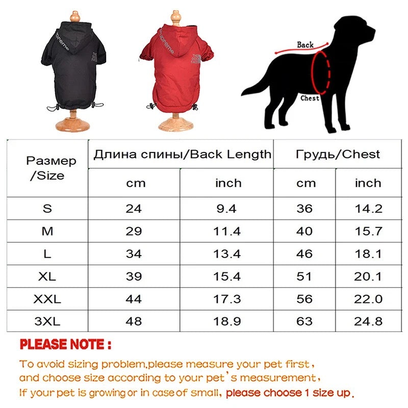 Doudoune pour chien Pupreme | Doudoune pour chien style urbain