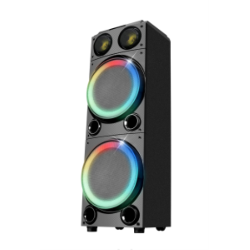 Enceinte de soirée colonne Bluetooth haute puissance Sharp PS-990 600W avec effets DJ et éclairage LED