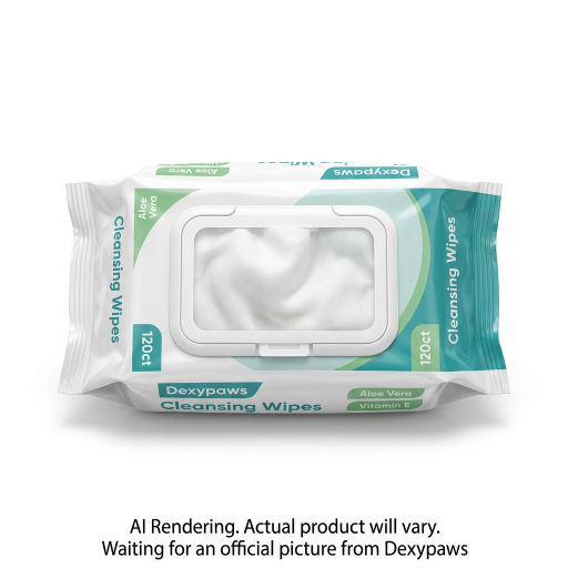 Sachet de lingettes nettoyantes 120 unités – Aloe vera et vitamine E