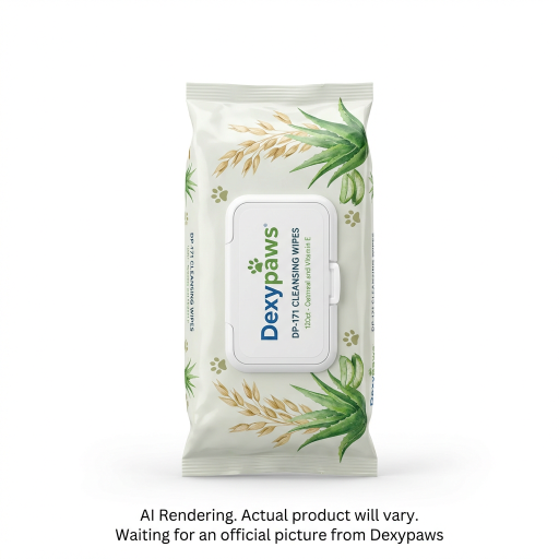 Cleansing Wipes Pouch 120ct - Oatmeal and Vitamin E