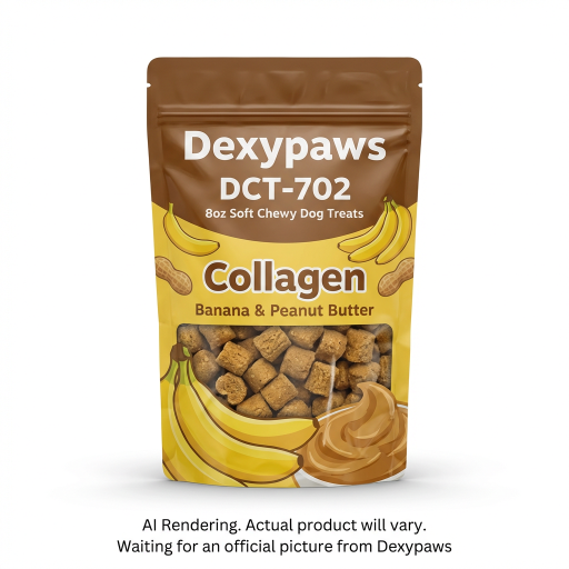 Friandises tendres et moelleuses pour chiens 227g - Collagène, banane et beurre de cacahuète
