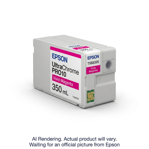 EPSON T56S Vivid Magenta Ink Cartridge for SC P7370/P9370 350ML
