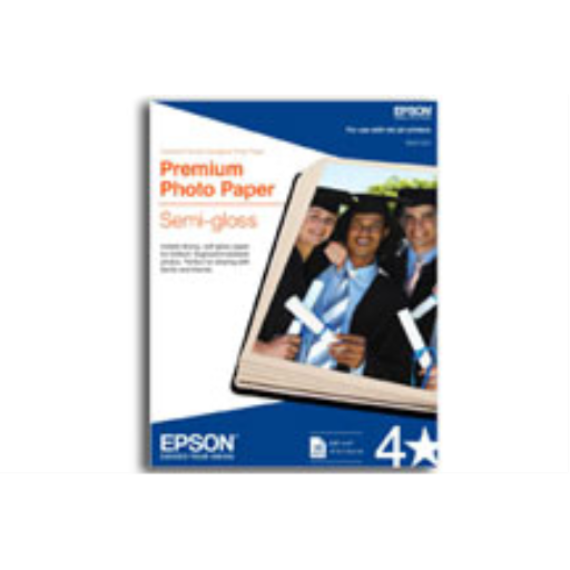 Epson Premium Photo Paper Semi-gloss, 4x6, 40 sheets