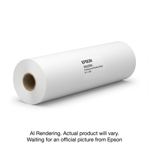 Papier d'épreuvage Epson blanc semi-mat 24" x 100' (S0420)