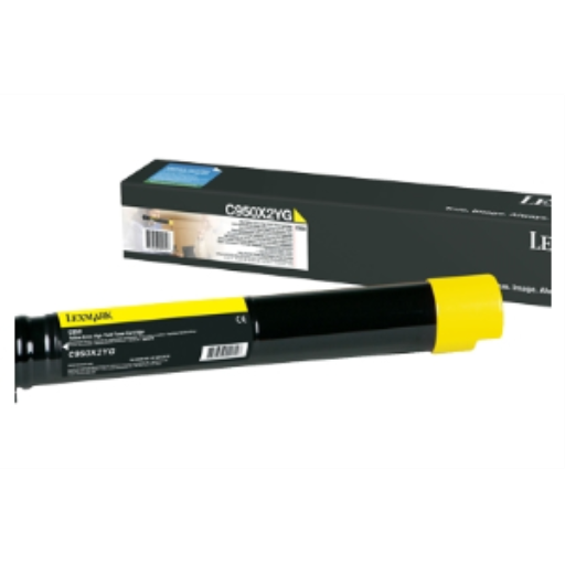 Cartouche de toner jaune Lexmark X950/952/954 22K