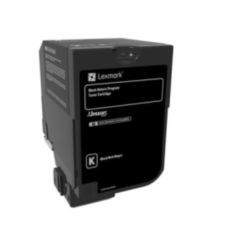 Cartouche de toner noir Lexmark CS720, CS/CX725 programme de retour 3K
