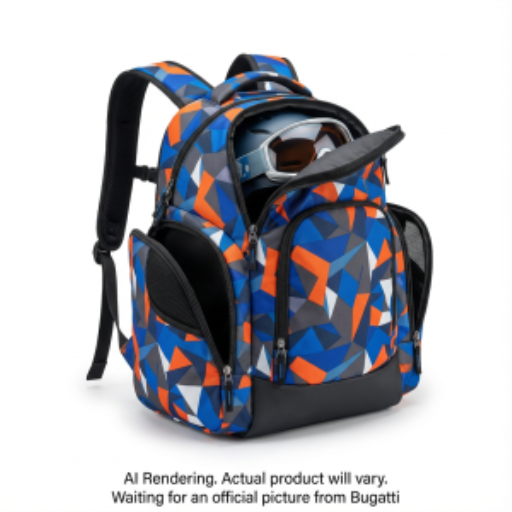 Sac à dos K&B Sport Junior Panorama pour chaussures de ski - Multicolore