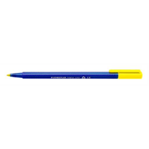 Stylo feutre triple couleur 1mm Jaune
