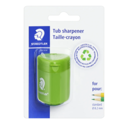 Staedtler Triangular recycled content 1 hole sharpener
