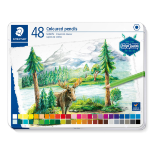 Coloured pencil 48pcs 100% PEFC