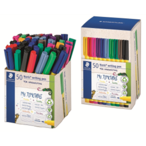 Tube de 50 feutres Noris Fineliner