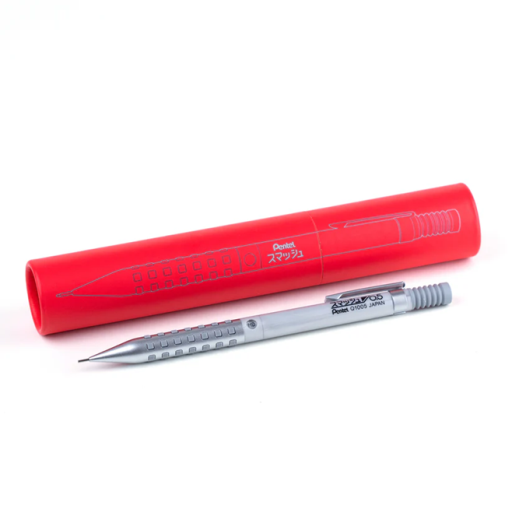 Porte-mine Smash, 0,5 mm, corps argenté, paquet de 1 pièce dans un coffret cadeau