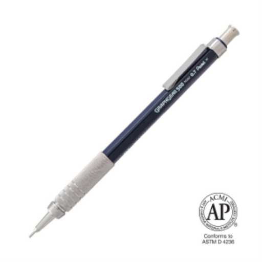 Porte-mine technique GraphGear 500 (0,7 mm), corps bleu