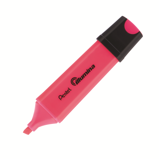 Illumina Liquid Highlighter, Chisel Tip, Pink Ink