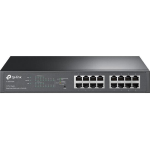 JetStream™ 16-Port Gigabit Desktop/Rackmount PoE Easy Smart Switch