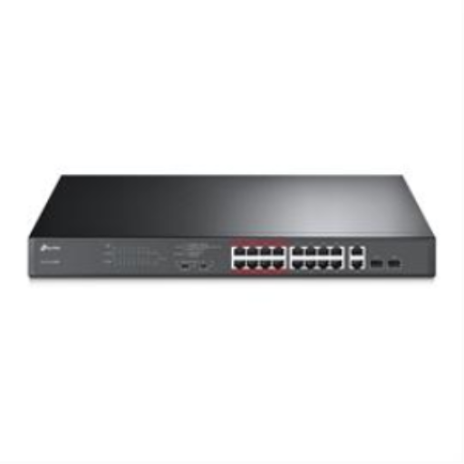 JetStream™ 16-Port 10/100Mbps 2-Port Gigabit Unmanaged PoE Switch