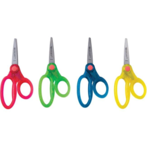 5" Translucent Glitter Scissors Pointed /
Ciseaux 5" pointus pailletés translucides