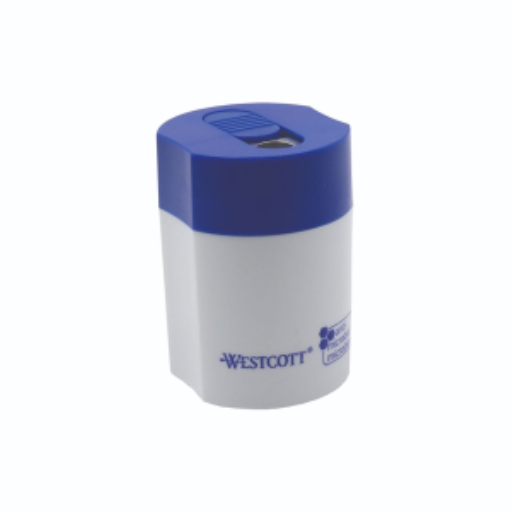 KleenEarth® Student Recycled Single-Hole Metal Pencil Sharpener with Antimicrobial Protection - 4 colours /
Taille-crayon antimicrobien en métal simple recyclé KleenEarth® pour écolier - 4 couleurs