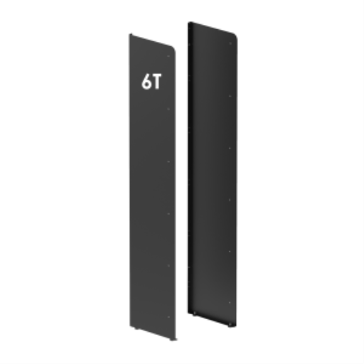 (CUSMA form attached) Rakabot Titan 6 Tier powder coated side panel MATE BLACK