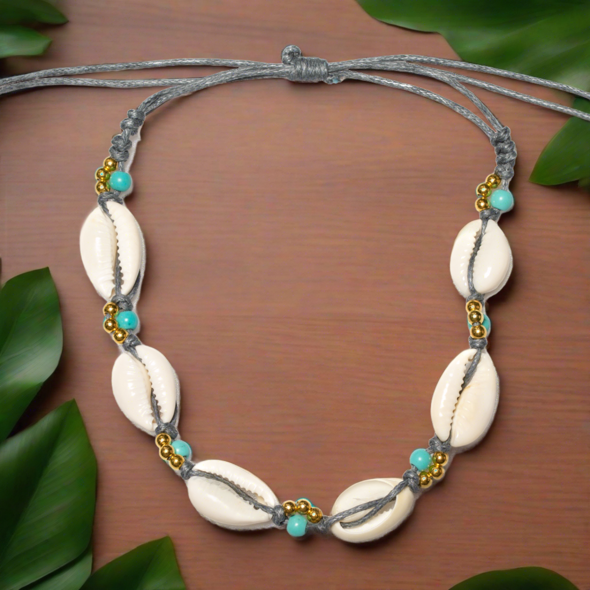 Shell & Bead Anklet