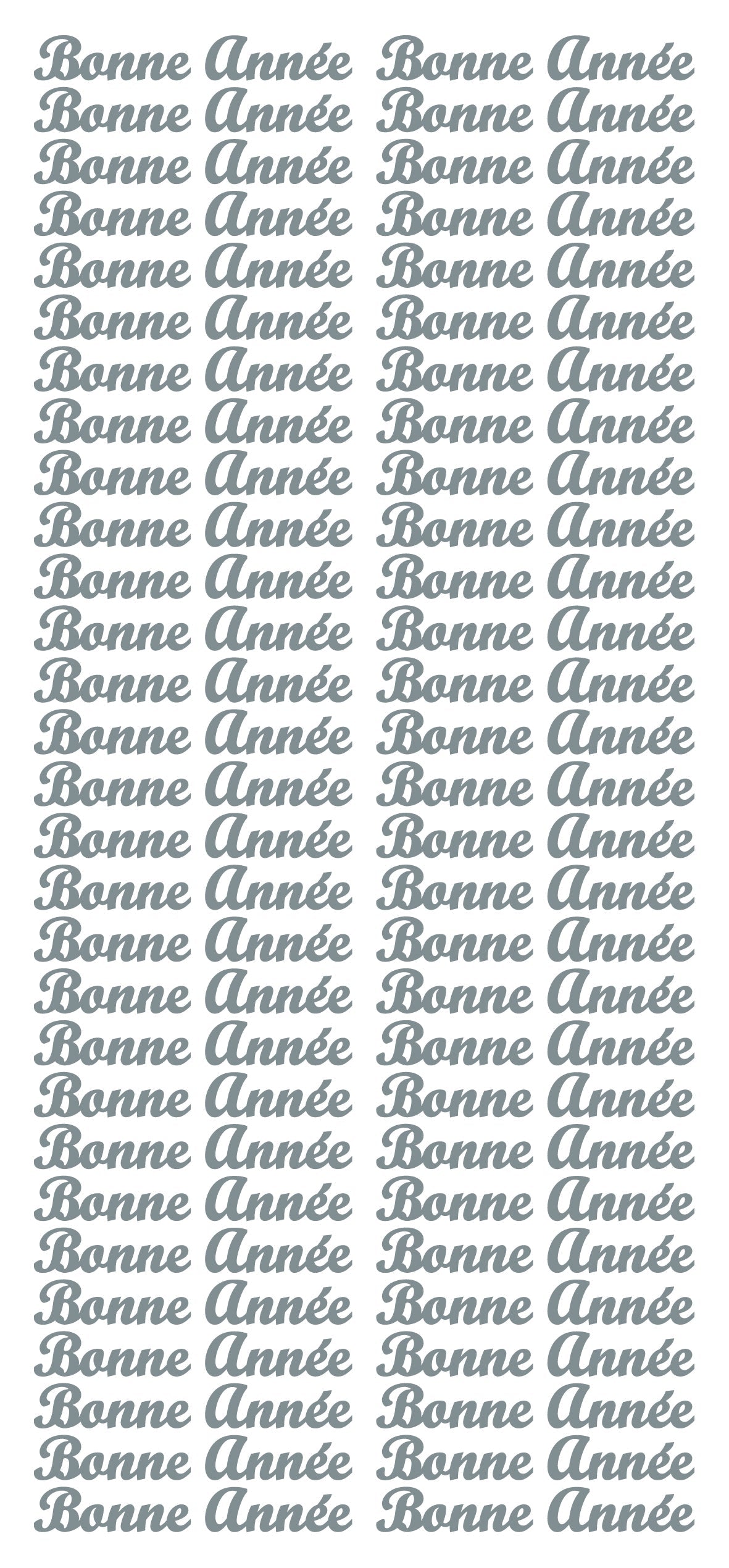 Peel Off Stickers - Bonne Année