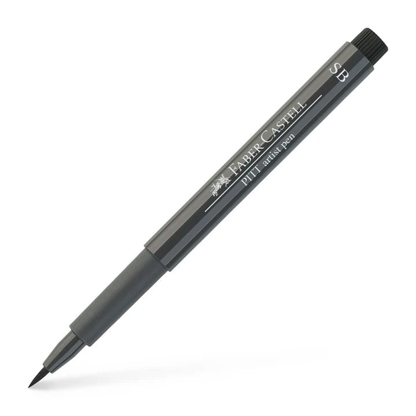 Faber-Castell - Pitt Artist Pen - Pointe pinceau souple - Marqueur individuel