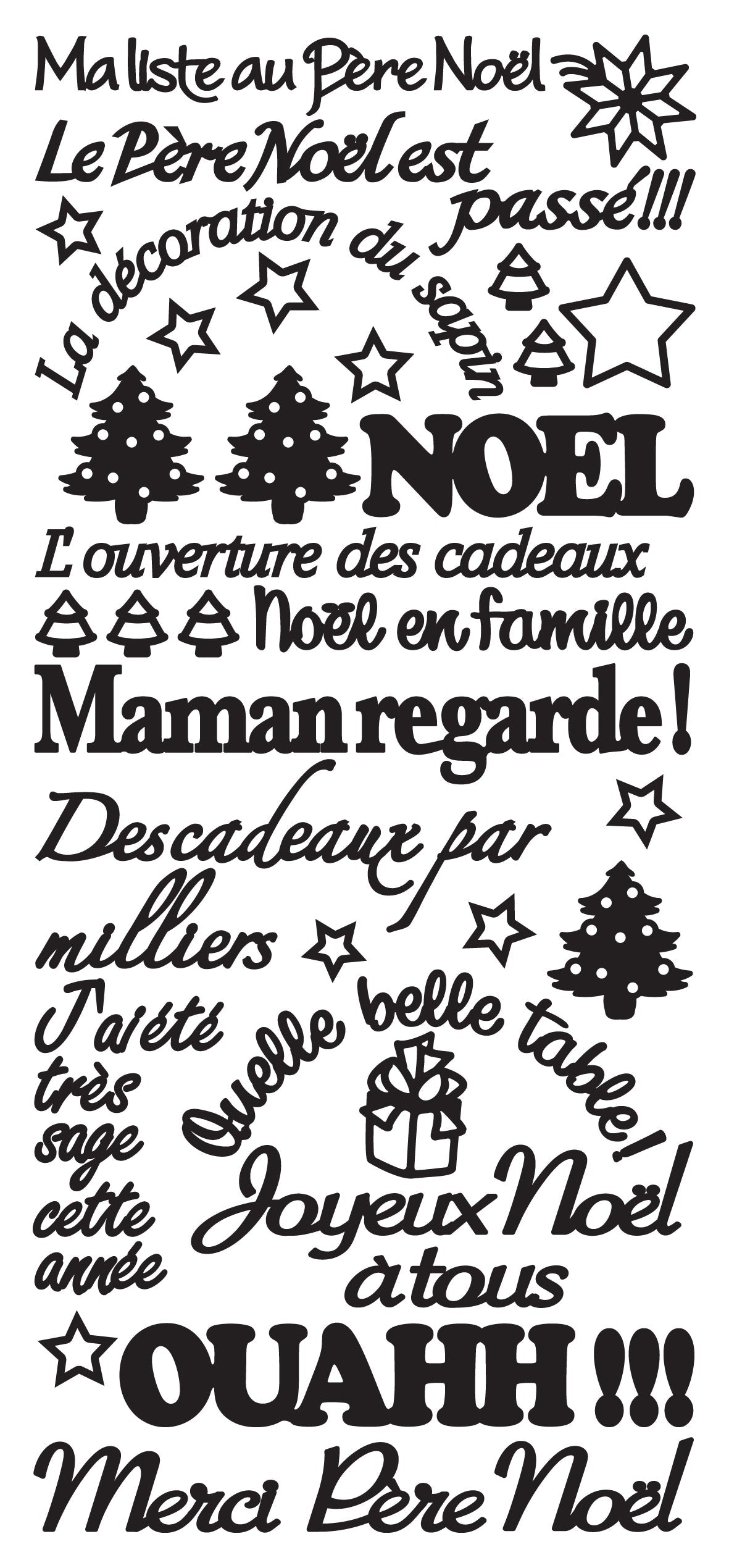 Autocollants à Décoller - Maman Regarde