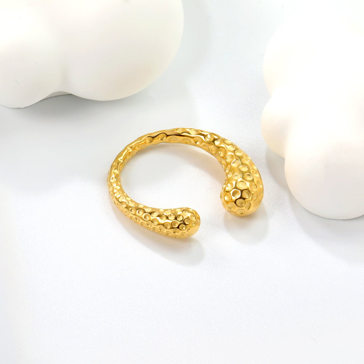 Bague Or Essentiel Facettée