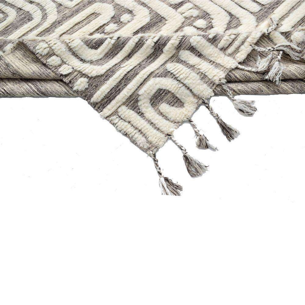 Tapis Phoebée en laine tissée 6x9