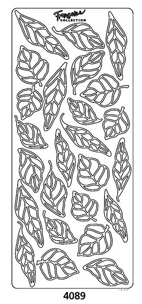 Autocollant à Décoller -Feuilles