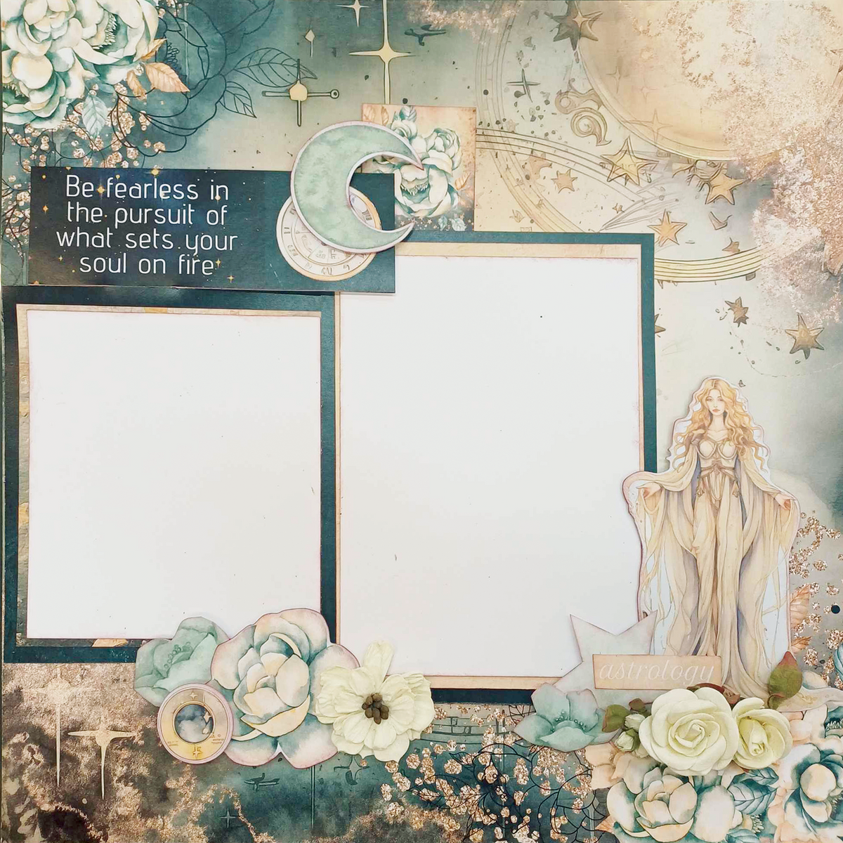 Collection de scrapbooking 3Quarter Designs Ciels Célestes 30x30 cm