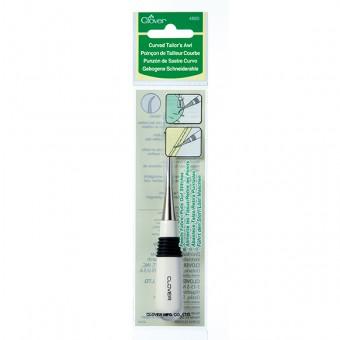 Clover Poinçon recourbé en plastique blanc 4880CV