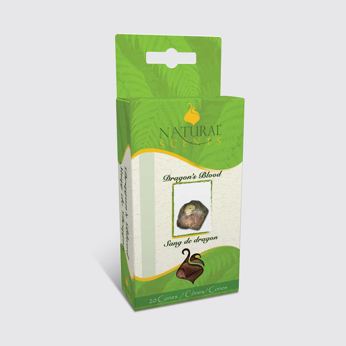 CĂ´nes d'encens Natural Scents Sang de Dragon