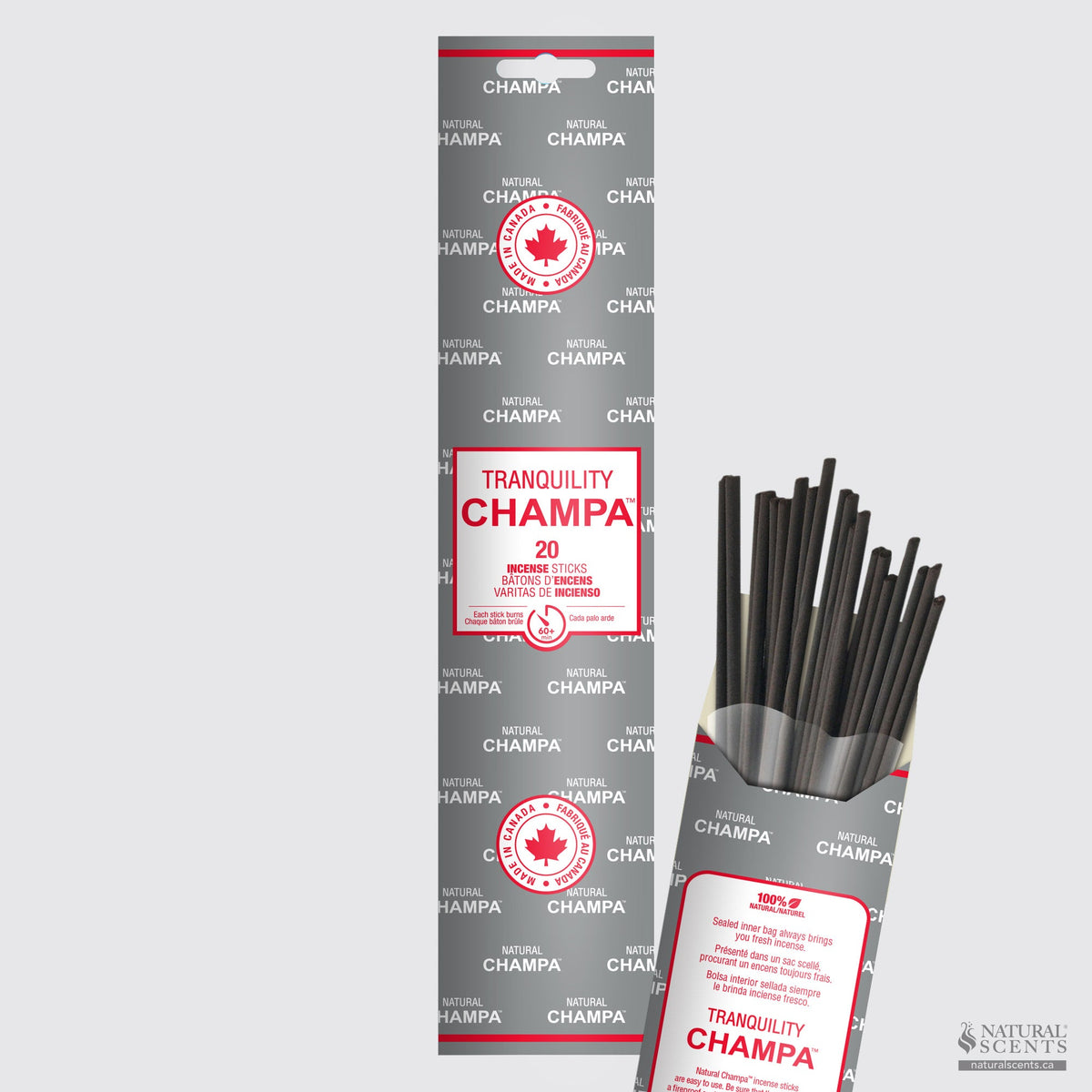 Bâtonnets d'encens Champa Sérénité