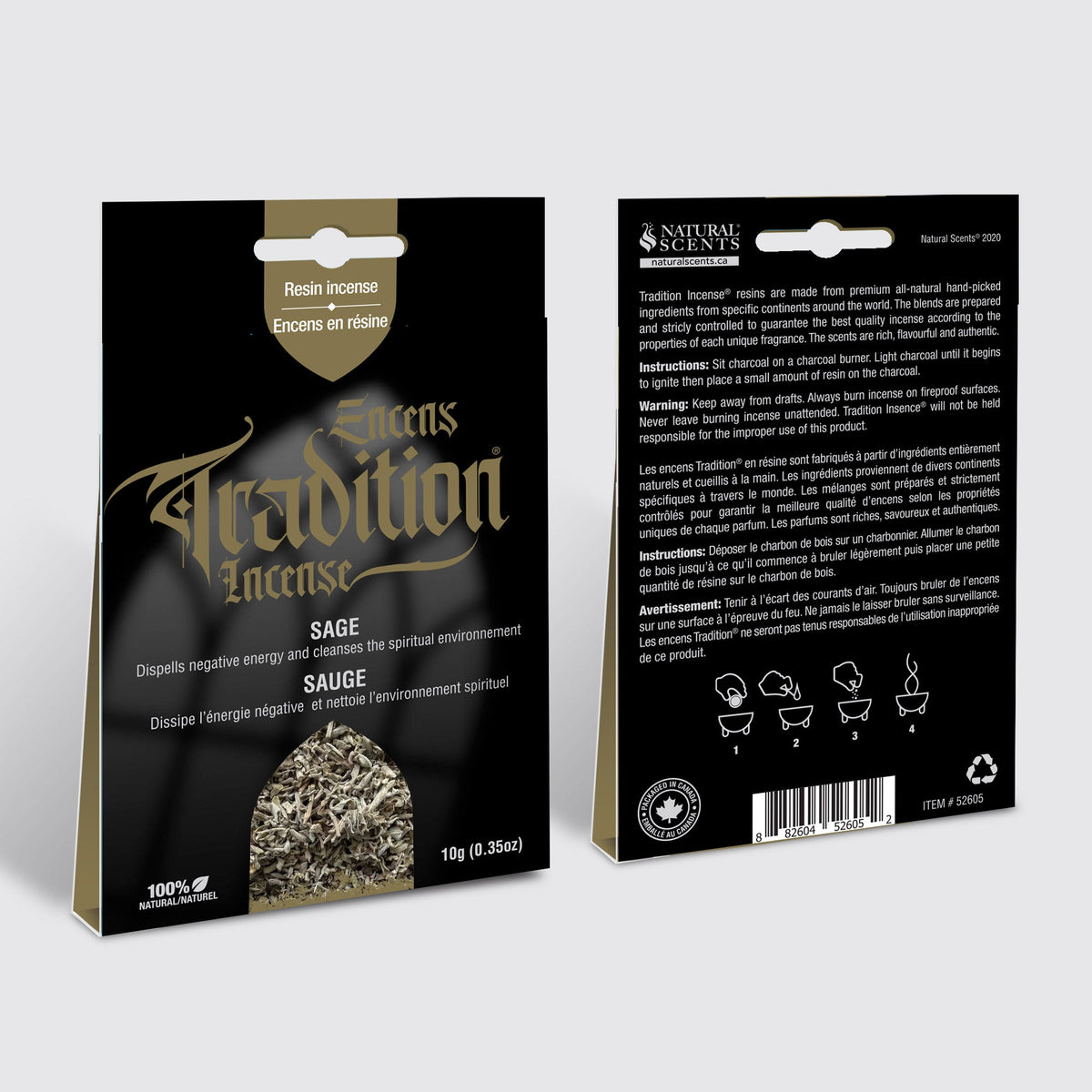 Encens traditionnel Sauge