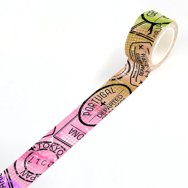 AALL and Create Washi Tape - n°56 - Passeport S'il Vous Plaît