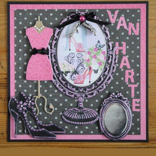 Marianne Design: Matrices de découpe Creatables - Miroir vintage