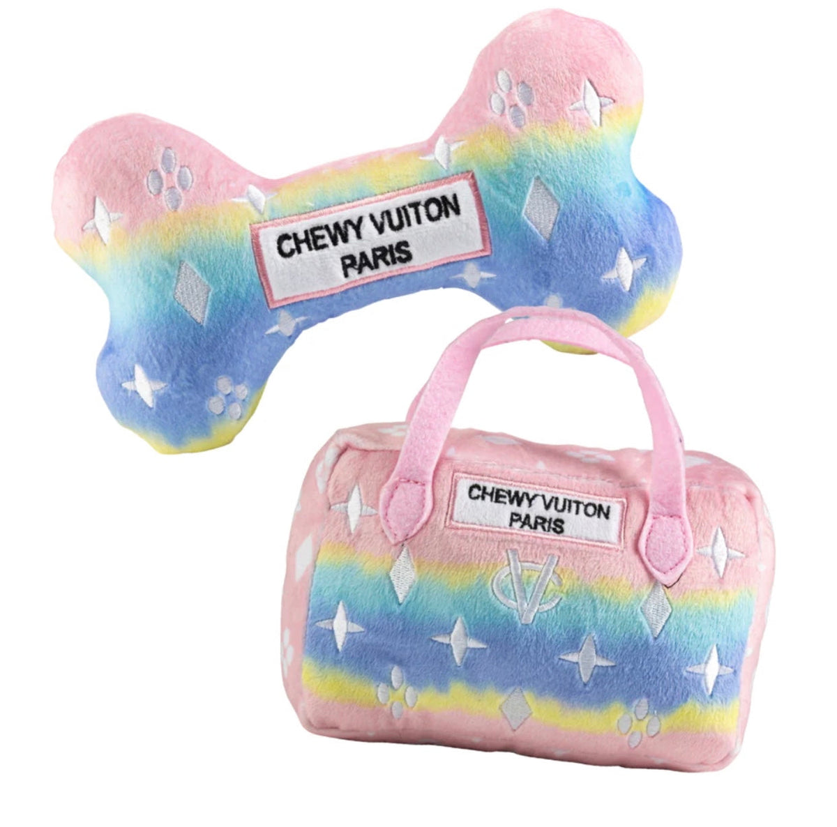 Jouet en peluche Chewy Vuiton – Jouet en peluche pour chien