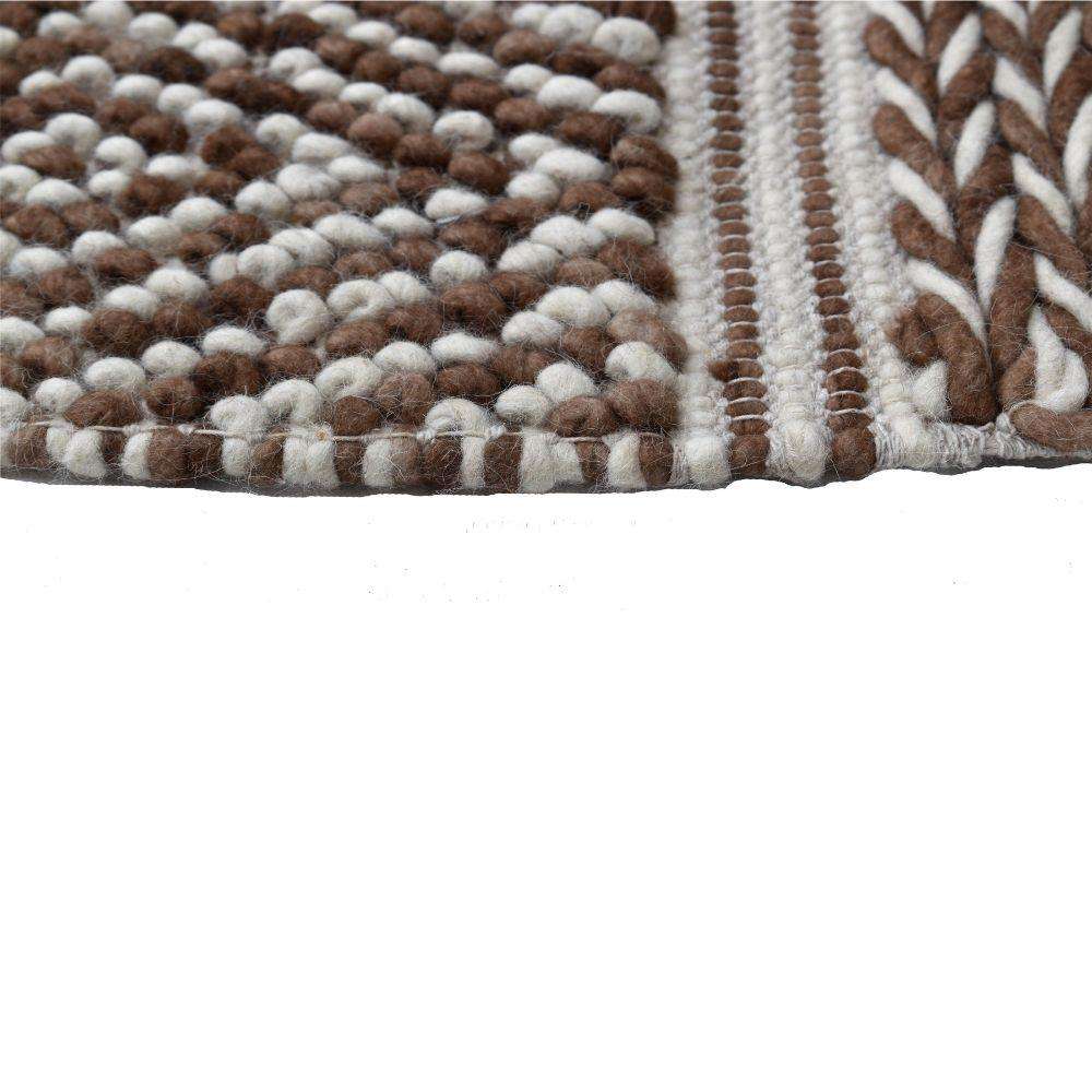 Tapis Stella en laine tissée 6x9