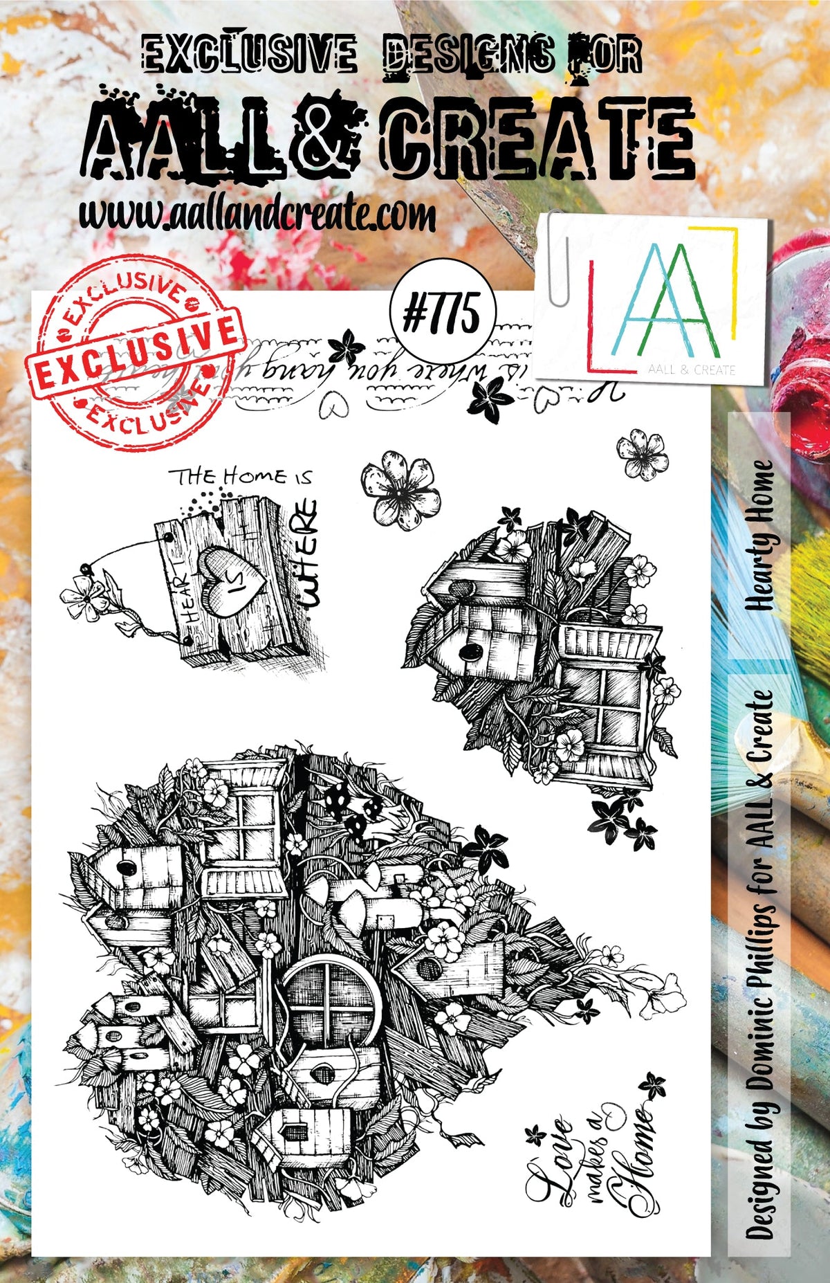 Jeu de tampons AALL and Create - 775 - Doux Foyer