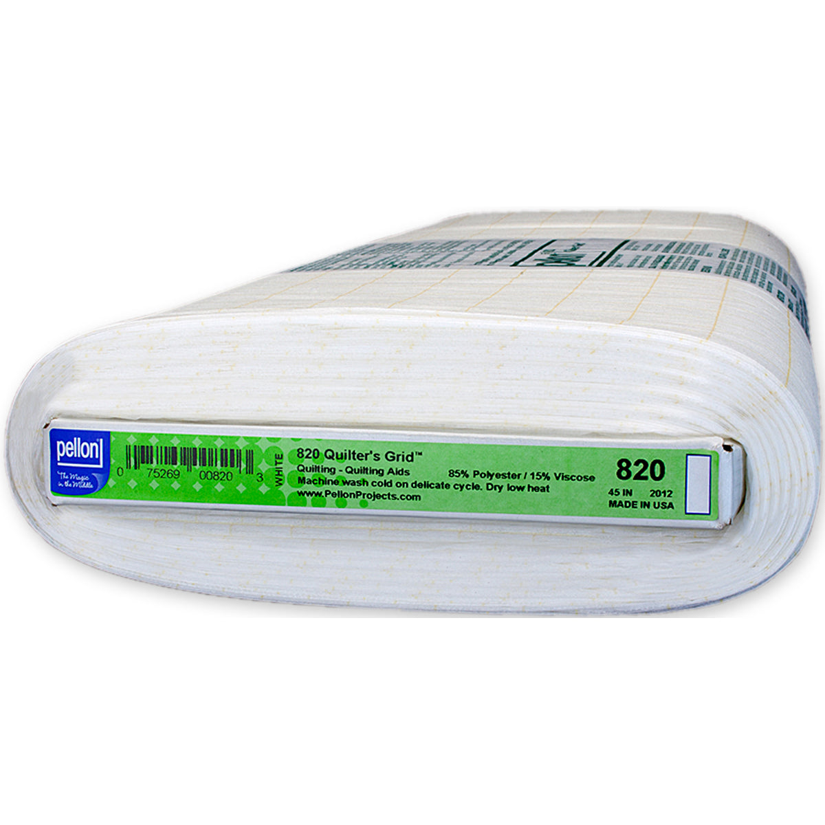 820 PELLON STABILISATEUR QUADRILLÉ 1" POUR COUVRE-LITS 112 CM DE LARGEUR