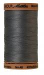 Fil de coton mercerisé Mettler Silk-Finish 40 WT 500 verges/457 m, couleur Flint Stone