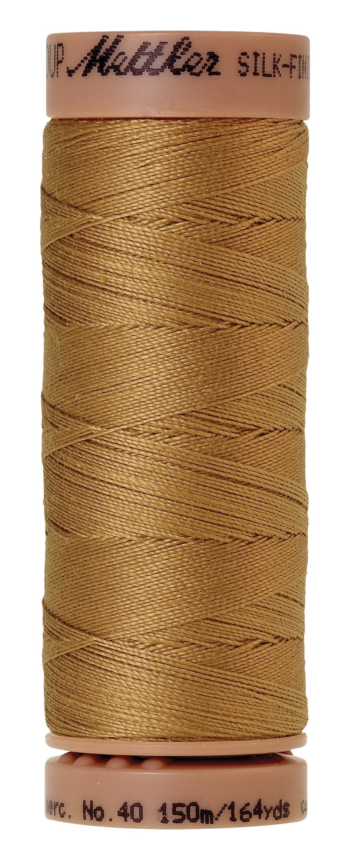 Fil de coton uni Mettler Silk-Finish 40wt 150 m (164 yd) Sisal