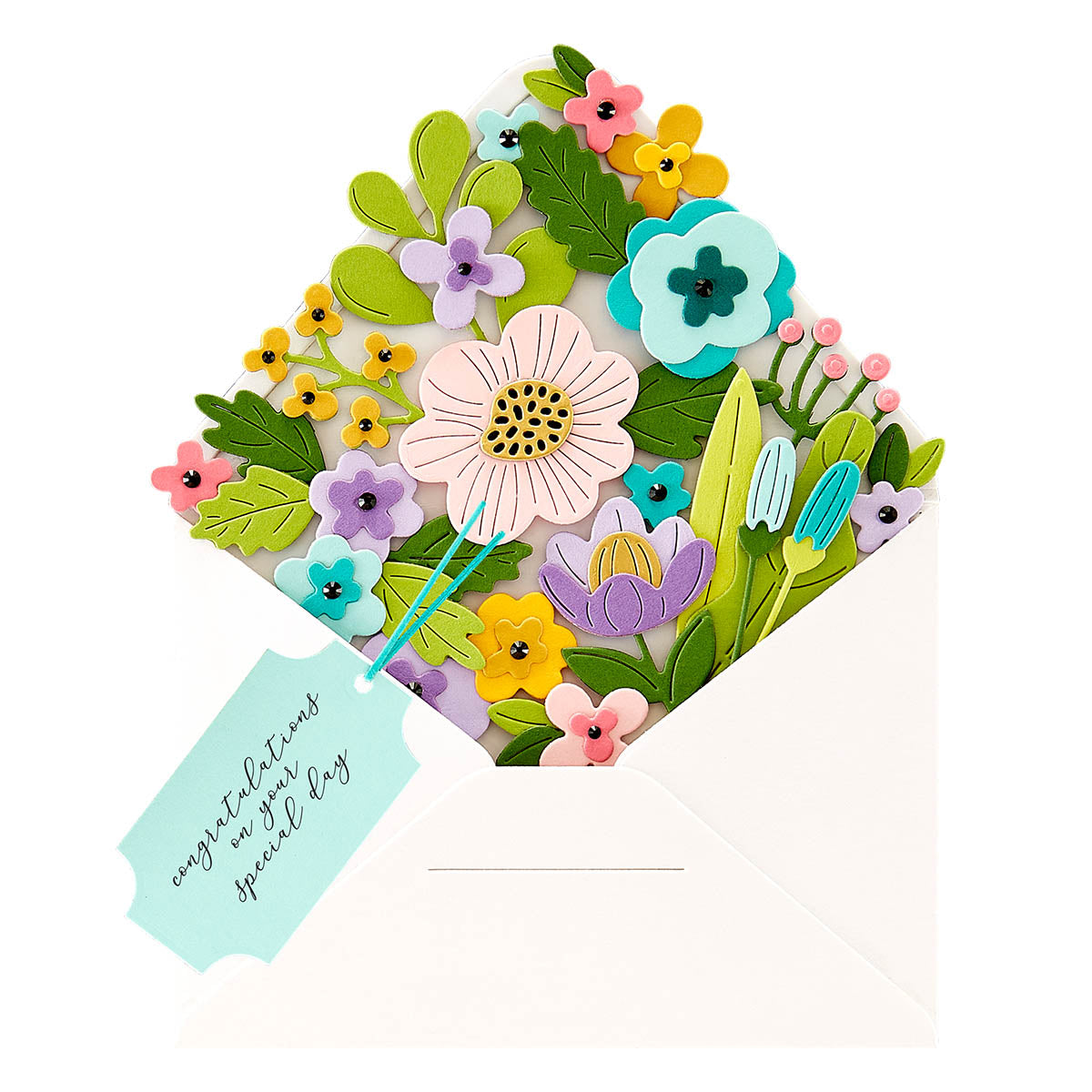 Plaque d'embossage et découpes Sentiments of Wonder de la collection Envelope of Wonder