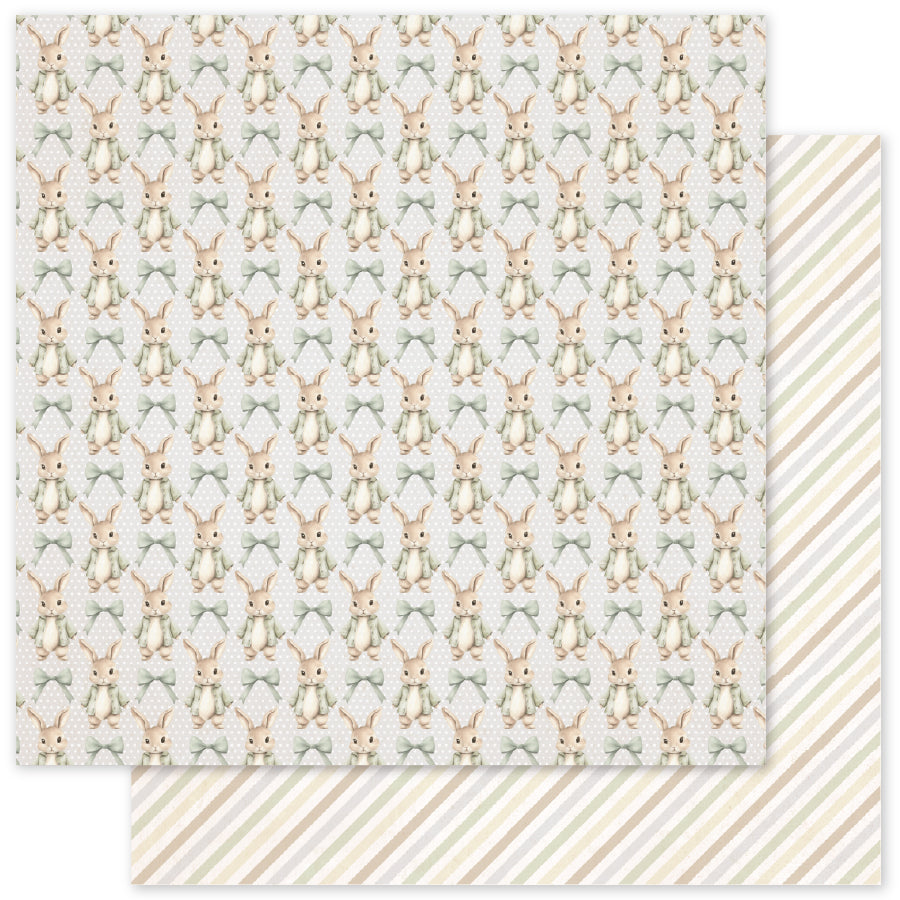 Bloc de papier Boho Baby Basics C 30x30 cm (Lot de 12) 35110
