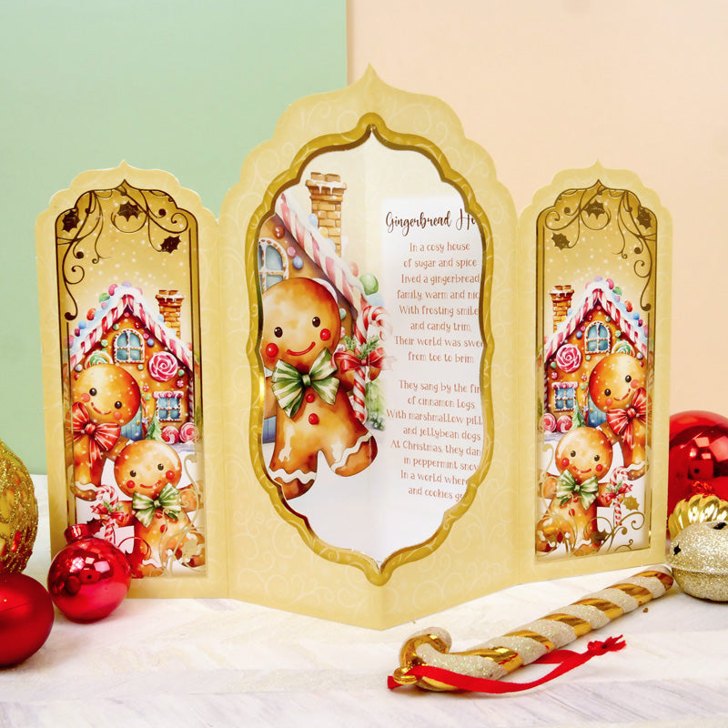 Kit de cartes à fabriquer « Vœux de Noël : Fenêtre sur le cœur »
