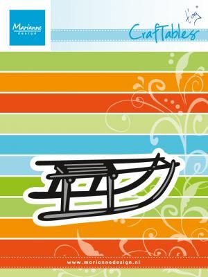 Marianne Design: Matrices de découpe Craftables - Traîneau
