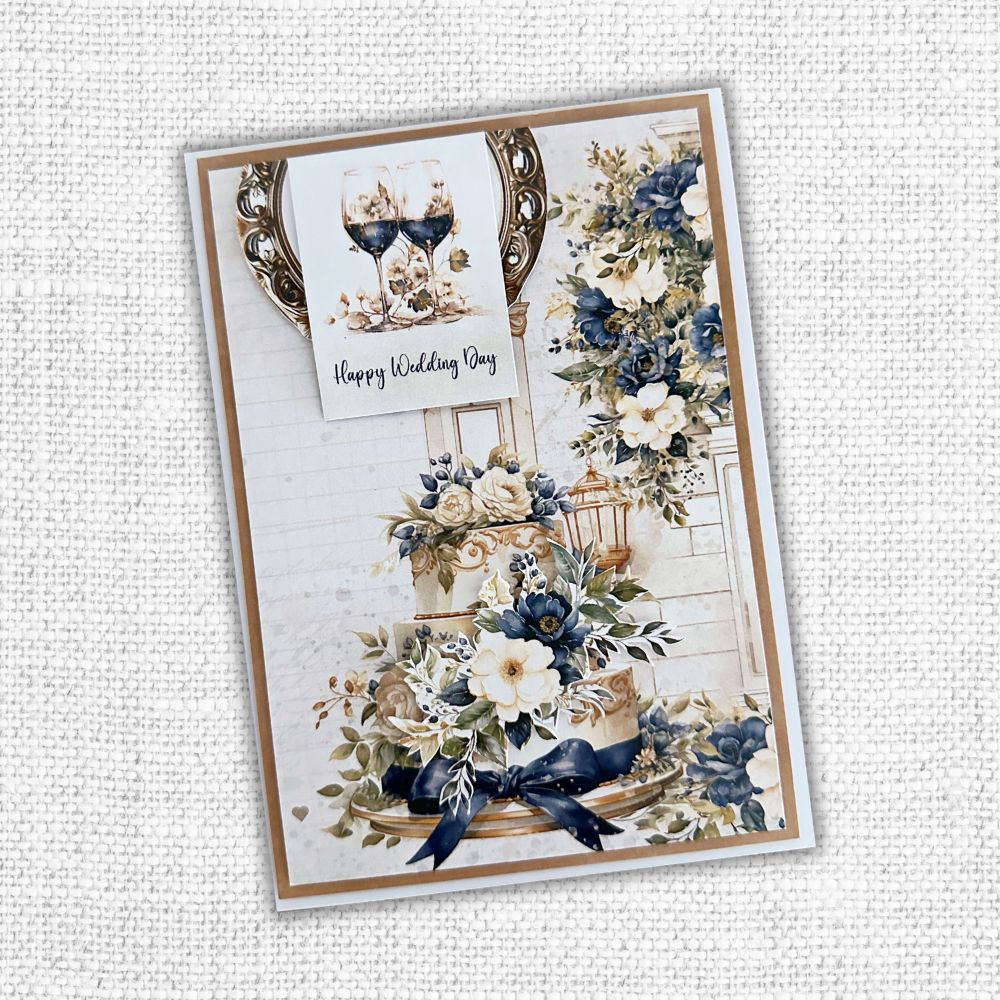 Cadres et fleurs de mariage découpés 31782