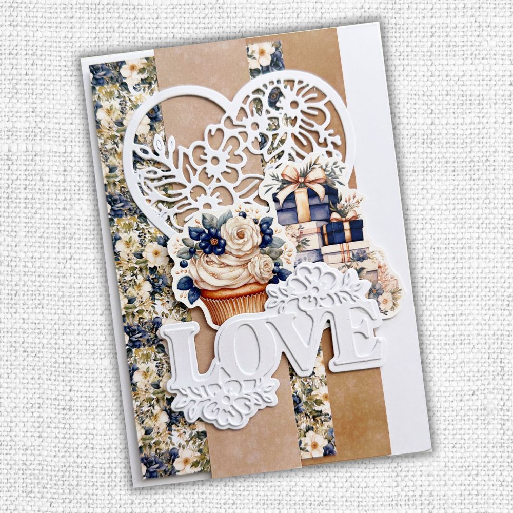 Collection de papiers 30x30 "Wedding Blooms" 31701